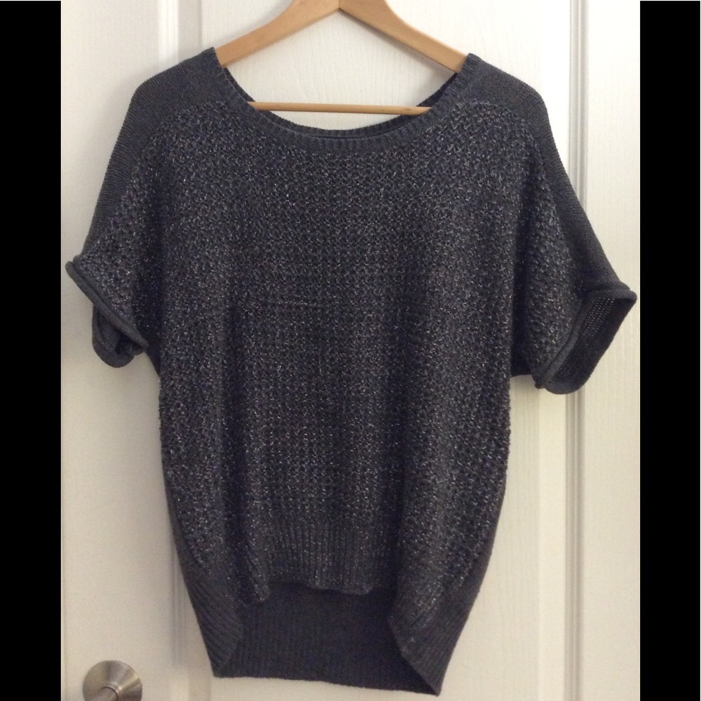 Forever 21 grey shimmer top. Small